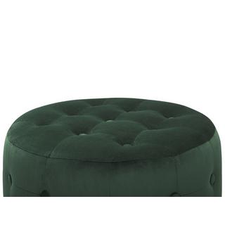 Beliani Pouf en Velluto Glamour TAMPA  