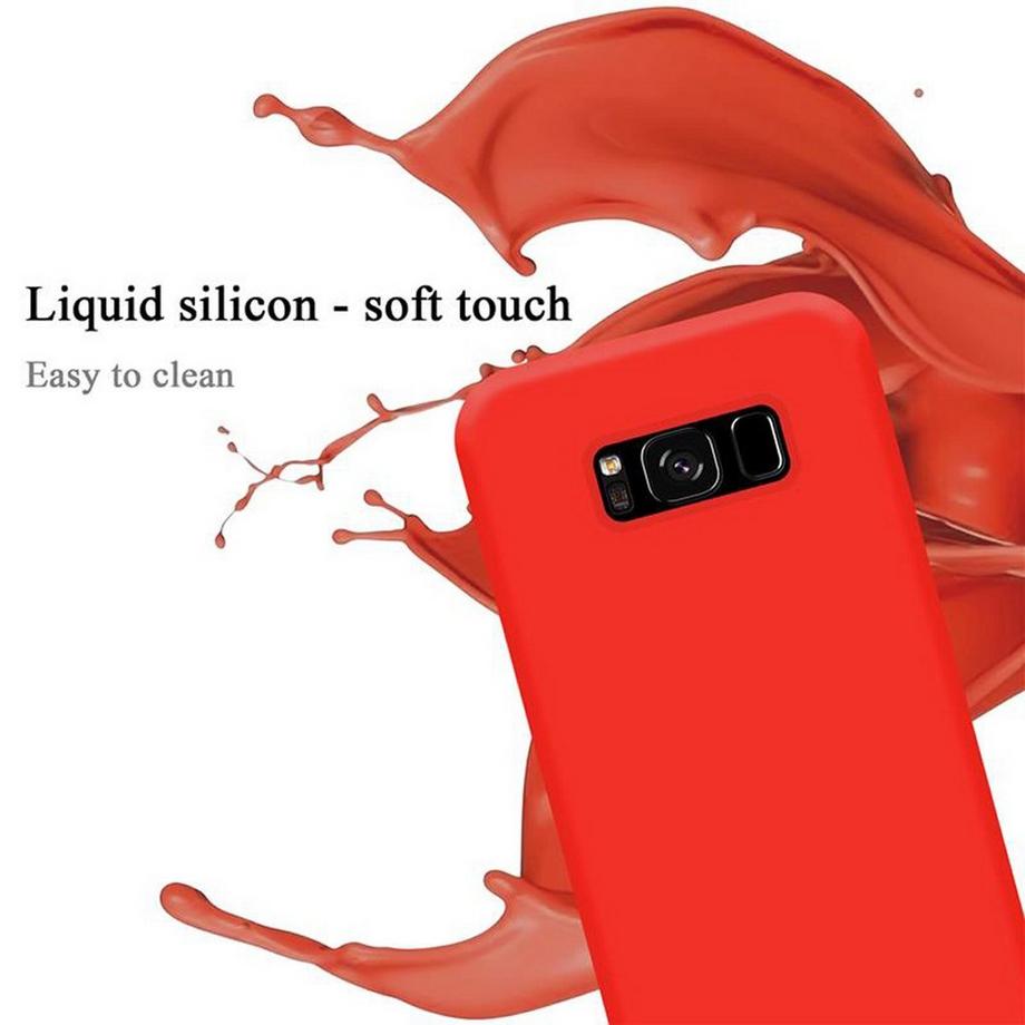 Cadorabo  Hülle für Samsung Galaxy S8 TPU Silikon Liquid 