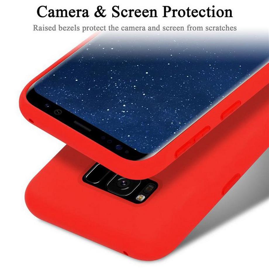 Cadorabo  Hülle für Samsung Galaxy S8 TPU Silikon Liquid 