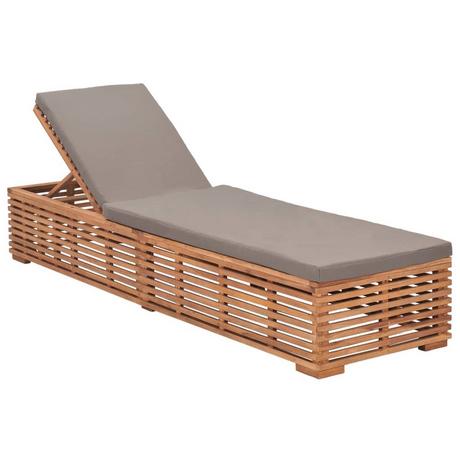 VidaXL Sonnenliege teak  