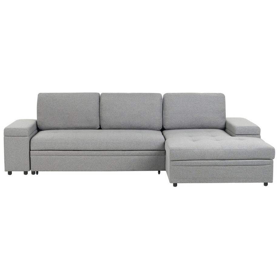 Linksseitiges Ecksofa aus Kunstleinen Minimalistisch HRISEY