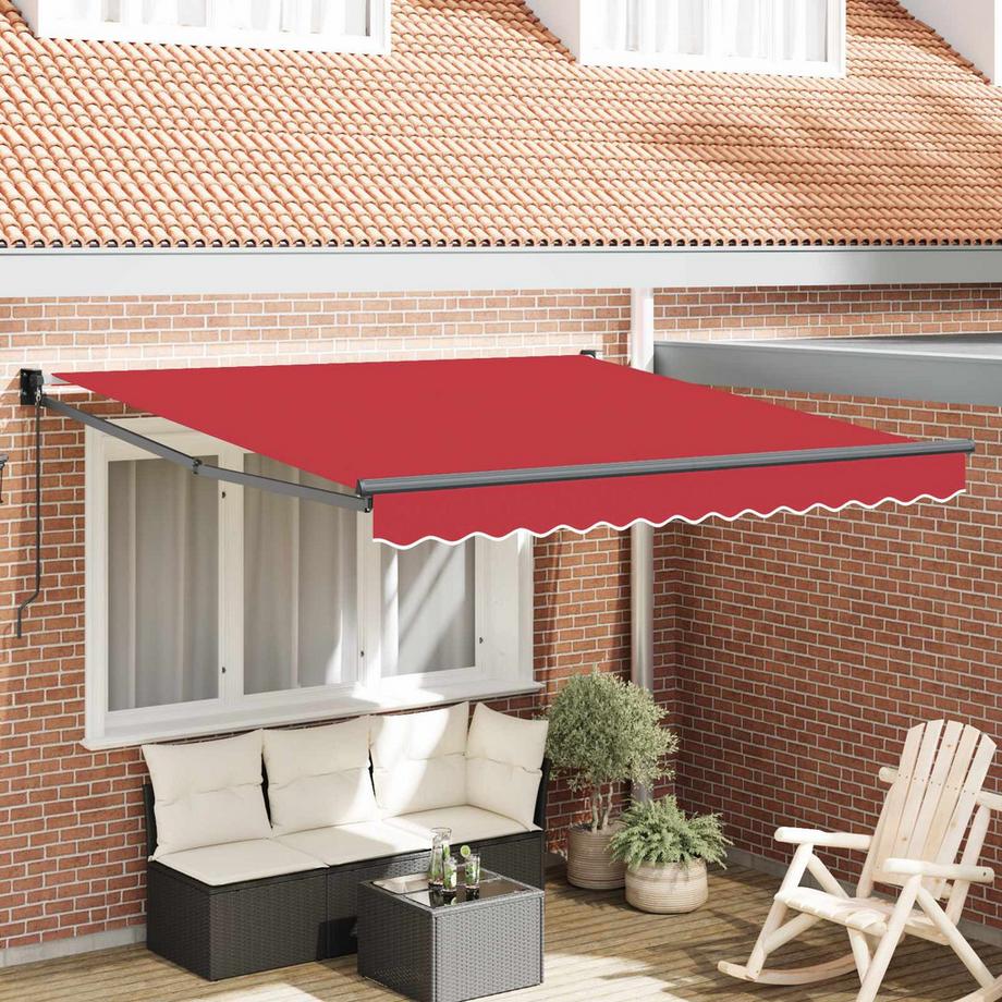 VidaXL Einziehbarer sonnenschutz polyester  