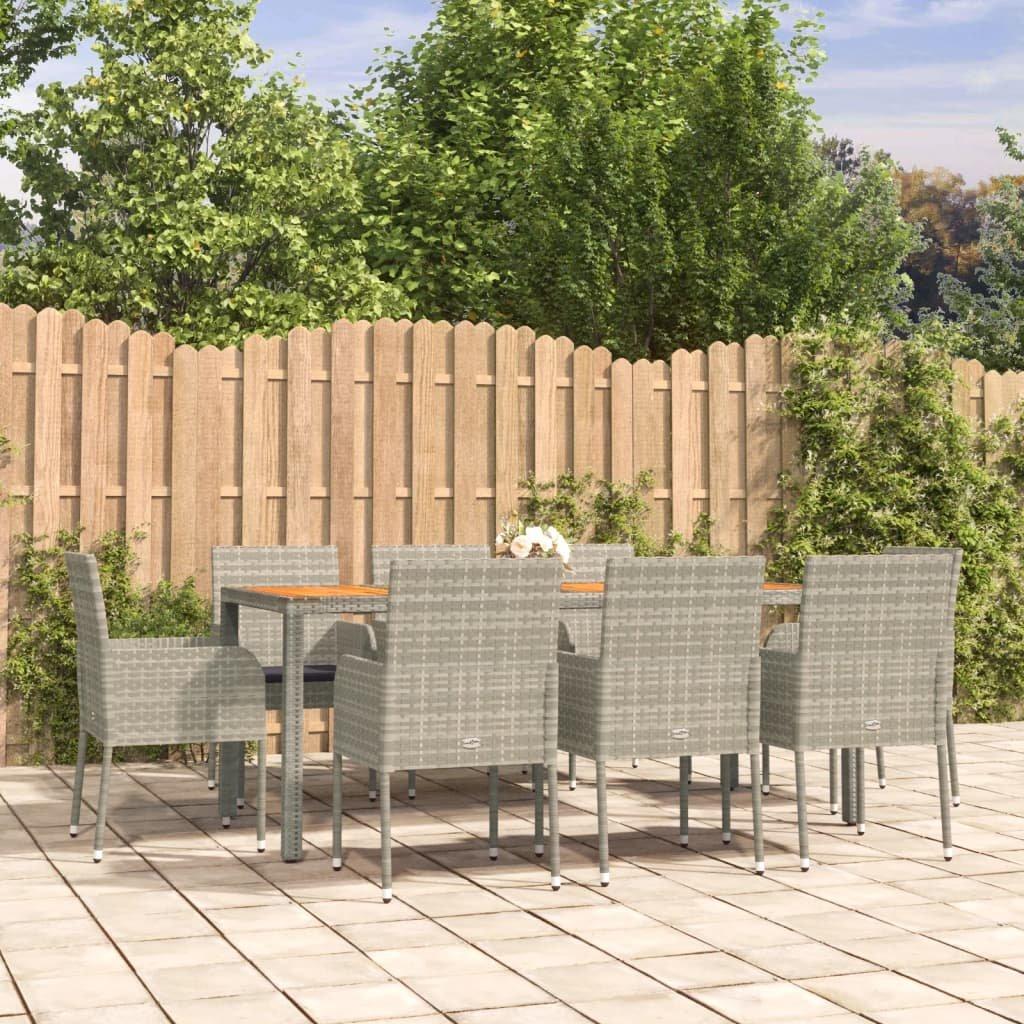 VidaXL Garten essgruppe poly-rattan  