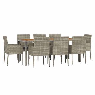 VidaXL Garten essgruppe poly-rattan  