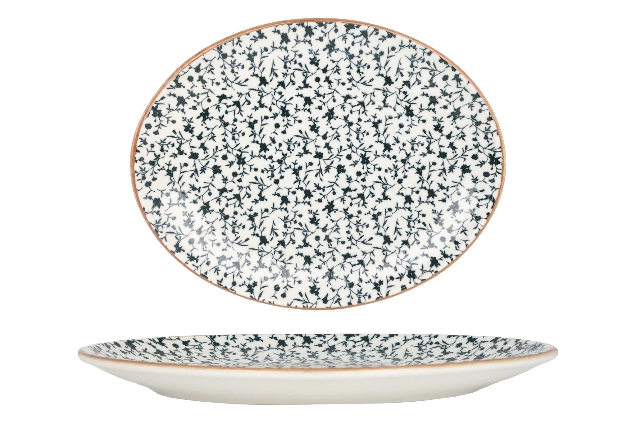 Image of Servierschale - Calif - Porzellan - 2er Set Unisex Weiss Bedruckt ONE SIZE