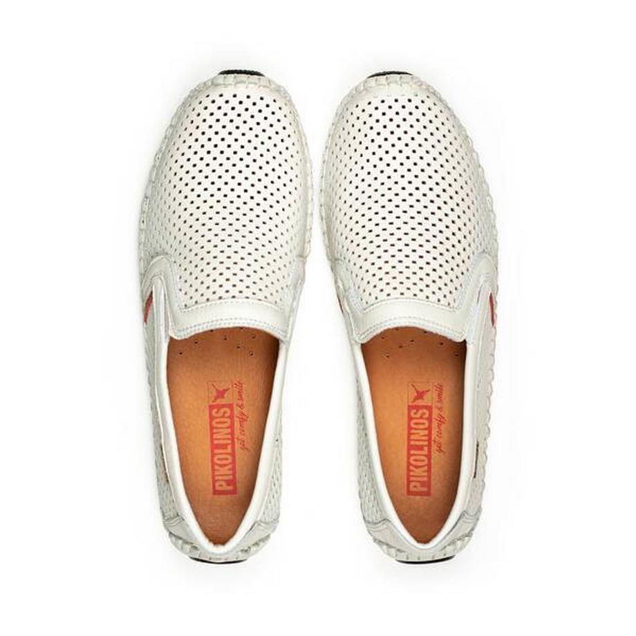 Pikolinos Mocassins en Cuir Perforé  