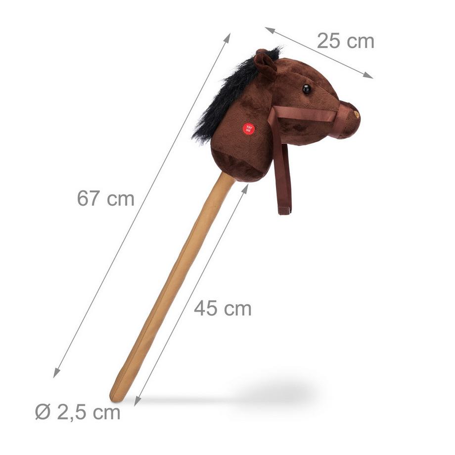 B2X  Cavallo di legno con suoni per bambini 