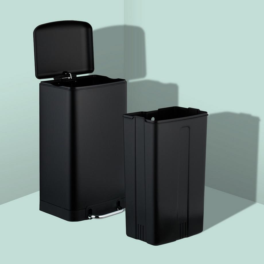 Northix Pattumiera da cucina 30L con pedale  