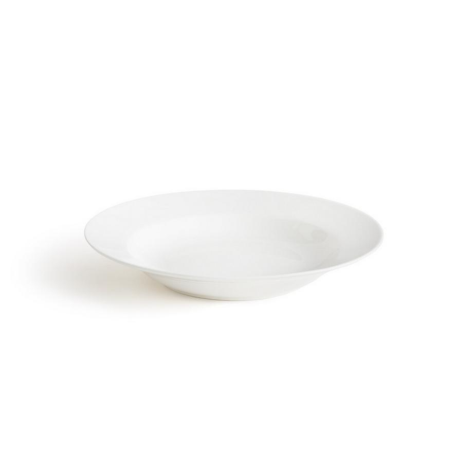 La Redoute Intérieurs Lot de 4 assiettes creuses en porcelaine  