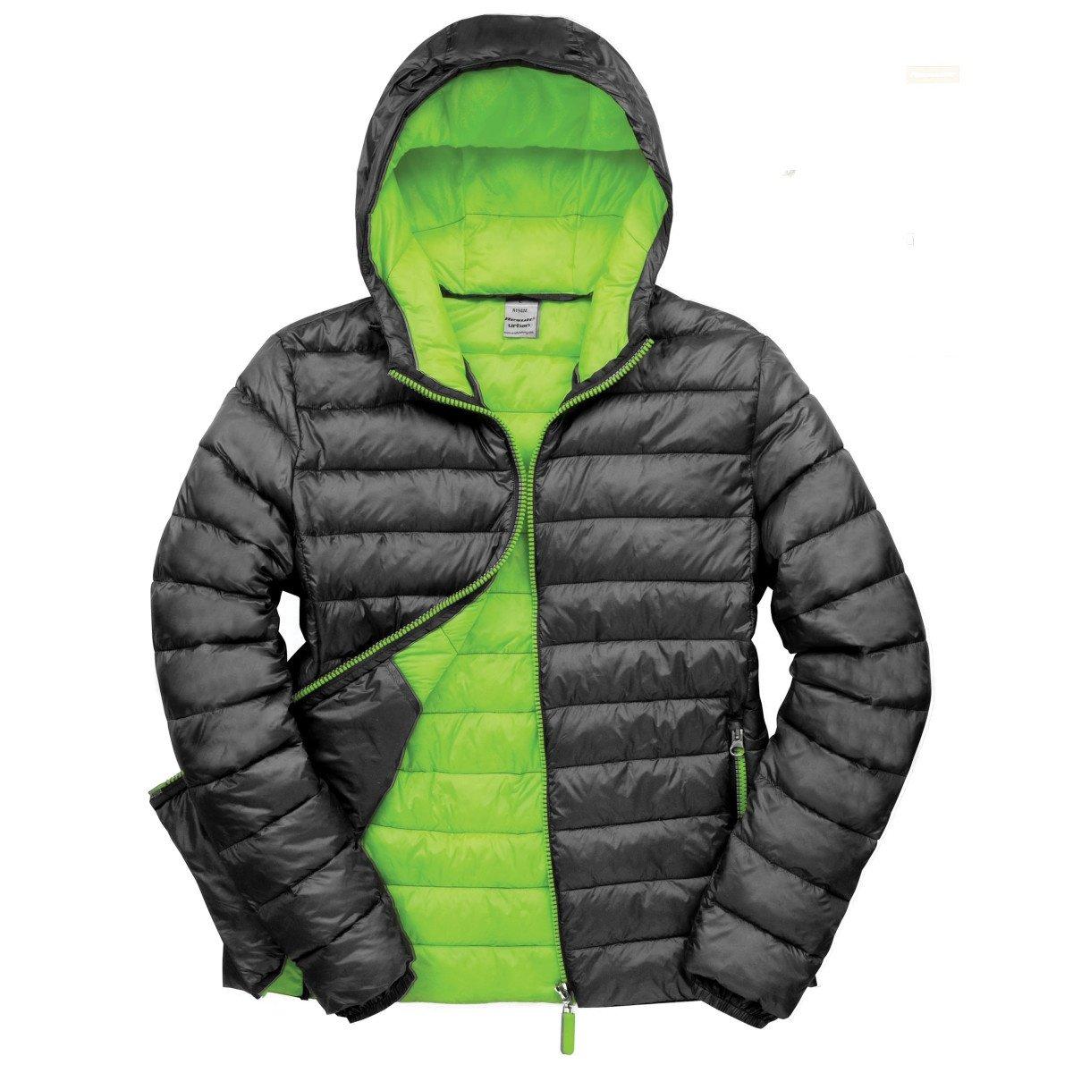 Image of Urban Snowbid Steppjacke Winterjacke Herren Schwarz 3XL