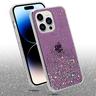 Cadorabo  Hülle für Apple iPhone 14 PRO MAX TPU Silikon mit funkelnden Glitter 