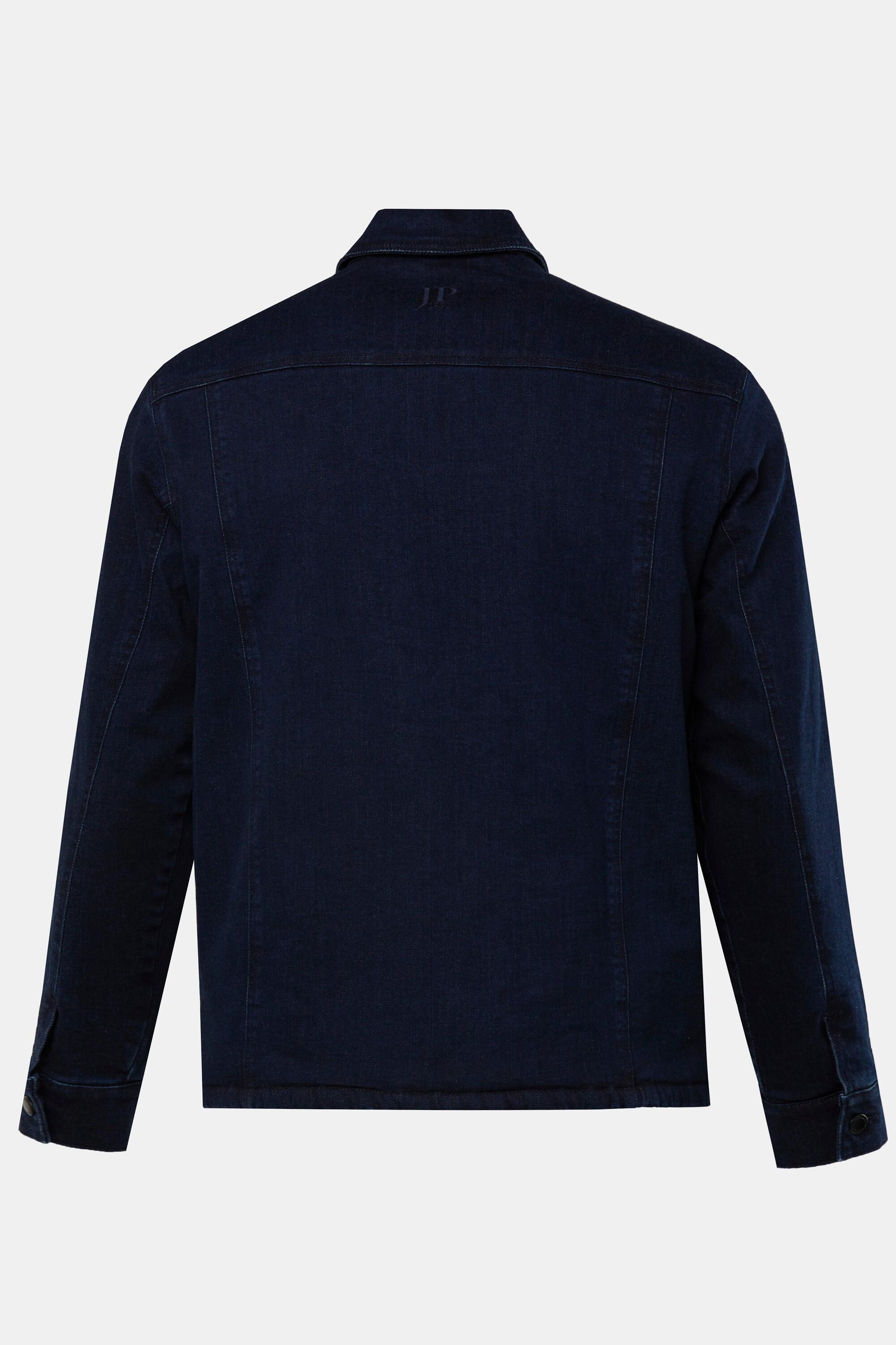 JP1880  Veste en jean doublure en polaire, poches poitrine - jusqu'au 8&nbsp;XL 