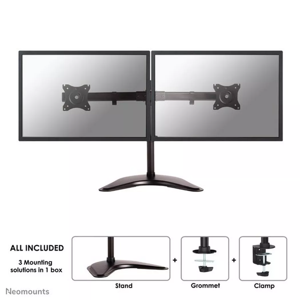 NEOMOUNTS Supports pour moniteur NM-D335DBLACK Noir