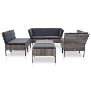 VidaXL set giardino Polirattan  