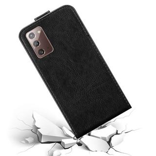 Cadorabo  Housse compatible avec Samsung Galaxy NOTE 20 - Coque de protection au design flip avec fermeture magnétique 