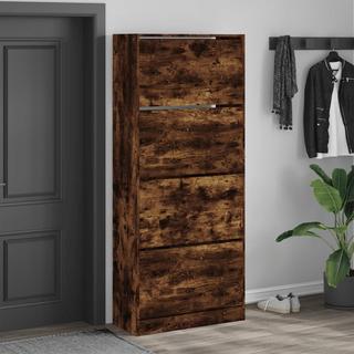 VidaXL Armoire à chaussures bois d'ingénierie  