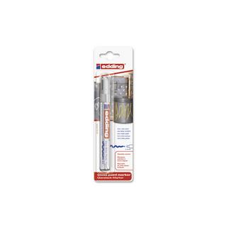 Edding EDDING Paintmarker 750 2-4mm 750BliCrea 054 silber Blister  