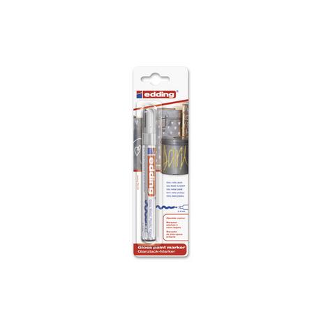 Edding EDDING Paintmarker 750 2-4mm 750BliCrea 054 silber Blister  