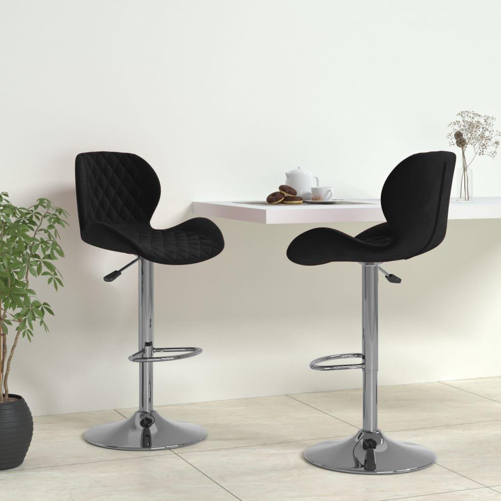 VidaXL Tabouret de bar velours  