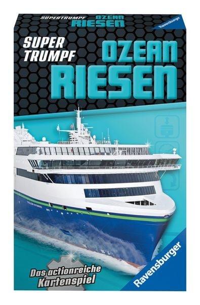 Ravensburger  Ravensburger Kartenspiel, Supertrumpf Ozeanriesen 20698, Quartett und Trumpf-Spiel für Technik-Fans ab 7 Jahren 