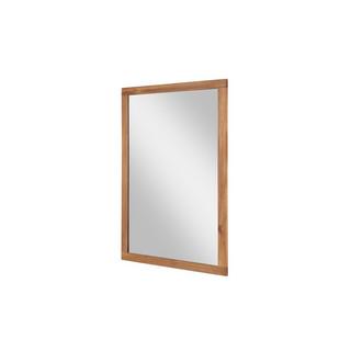 Vente-unique Miroir rectangle avec contour en bois d'acacia - 90 x 60 cm -  SEPANG  