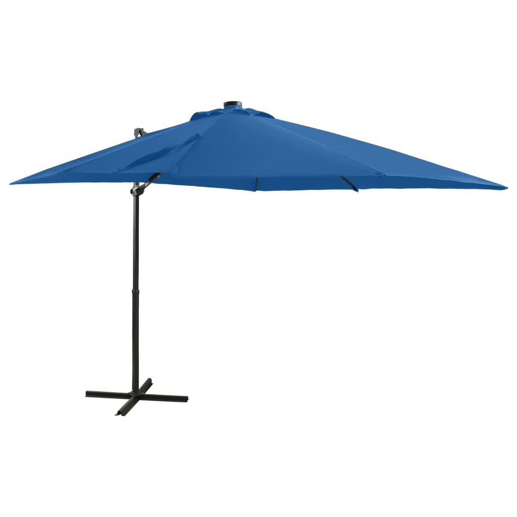 VidaXL Parasol de jardin en porte-à-faux  