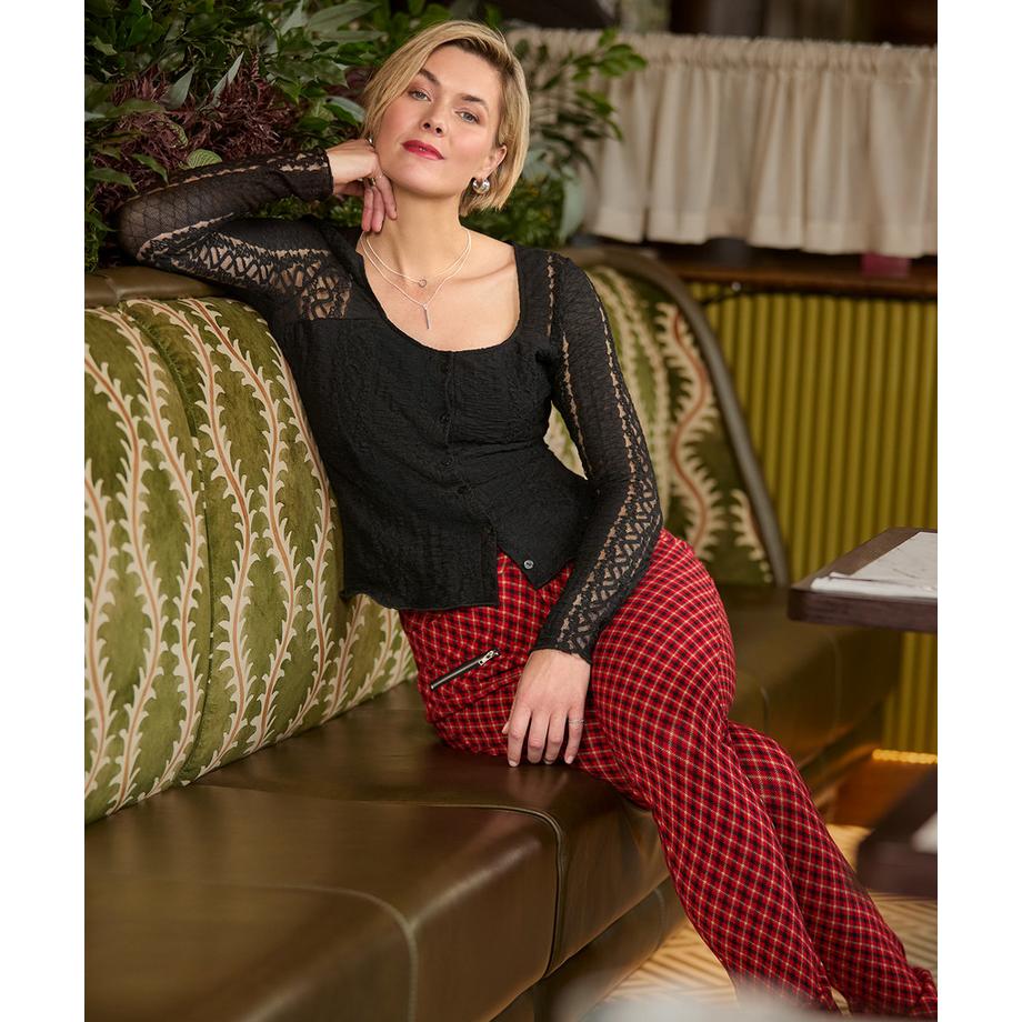 Joe Browns Top in pizzo elasticizzato Scollo quadrato  