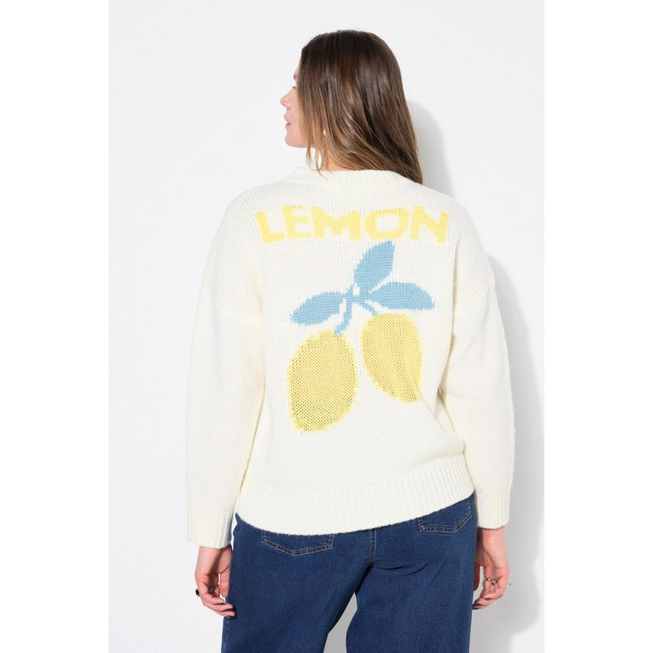 Studio Untold Maglione Oversize Motivo Limone  