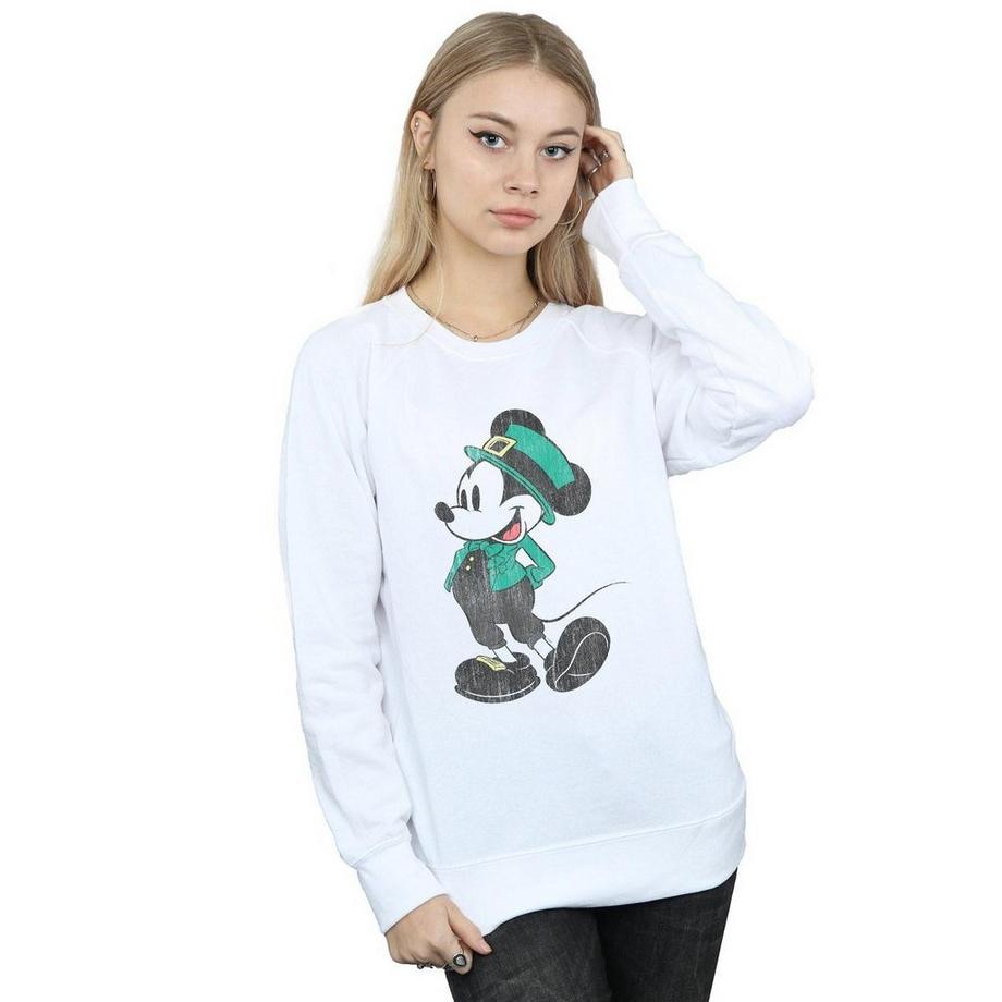 Disney Mickey Mouse St Patrick Sweatshirt  