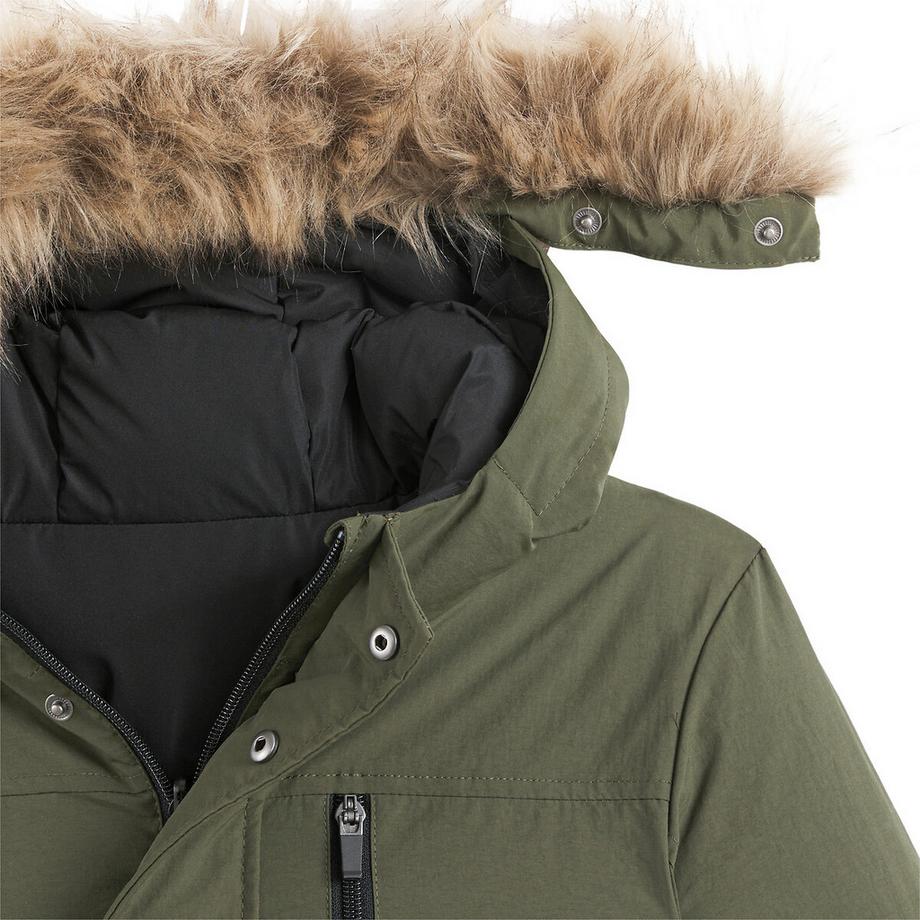 La Redoute Collections  Parka réversible à capuche bord imitation fourrure 