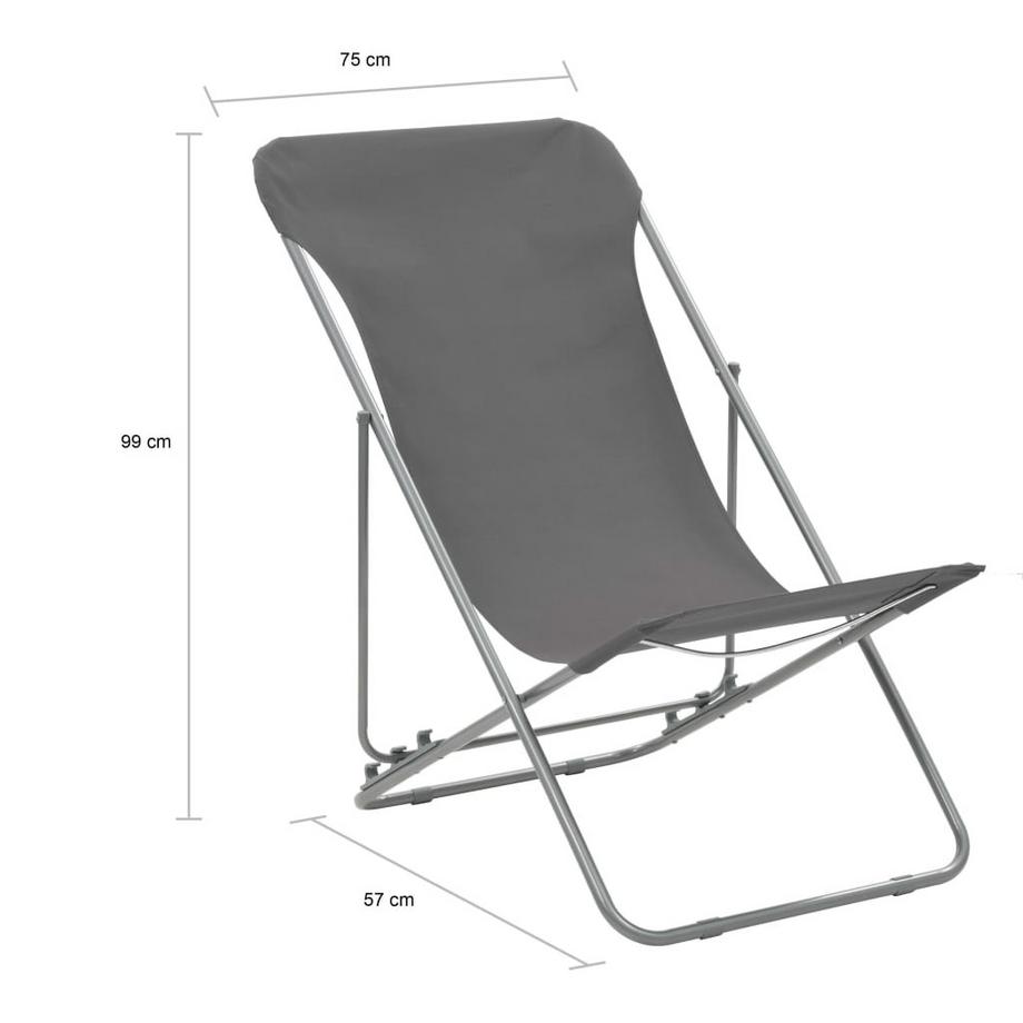 VidaXL Strandstuhl gewebe  