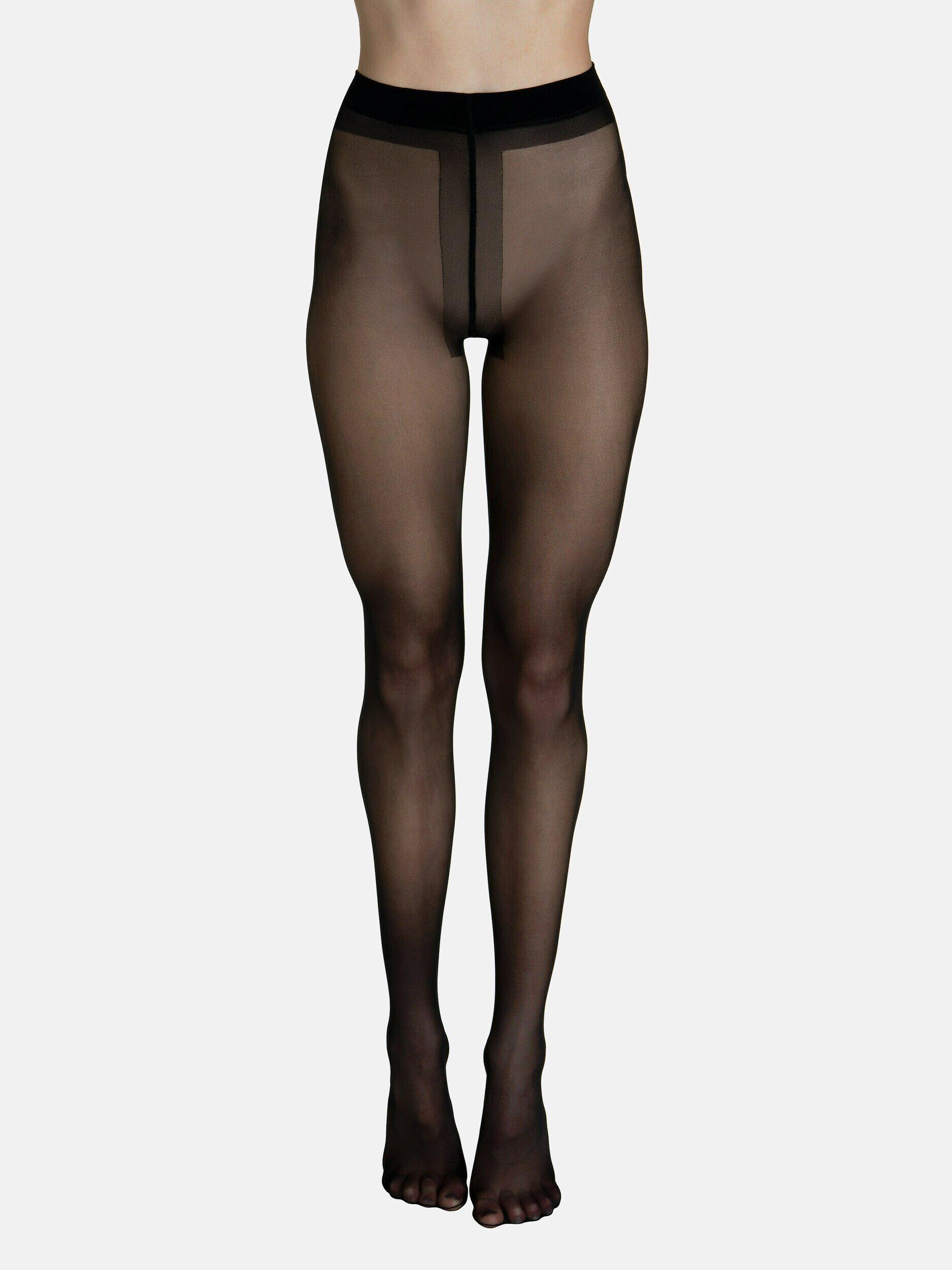 Image of Strumpfhose 20 Den Transparent Selection Damen Schwarz XXL
