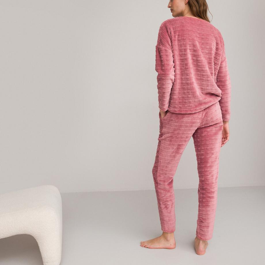 SO'HOME Fleece Langarm Pyjama  