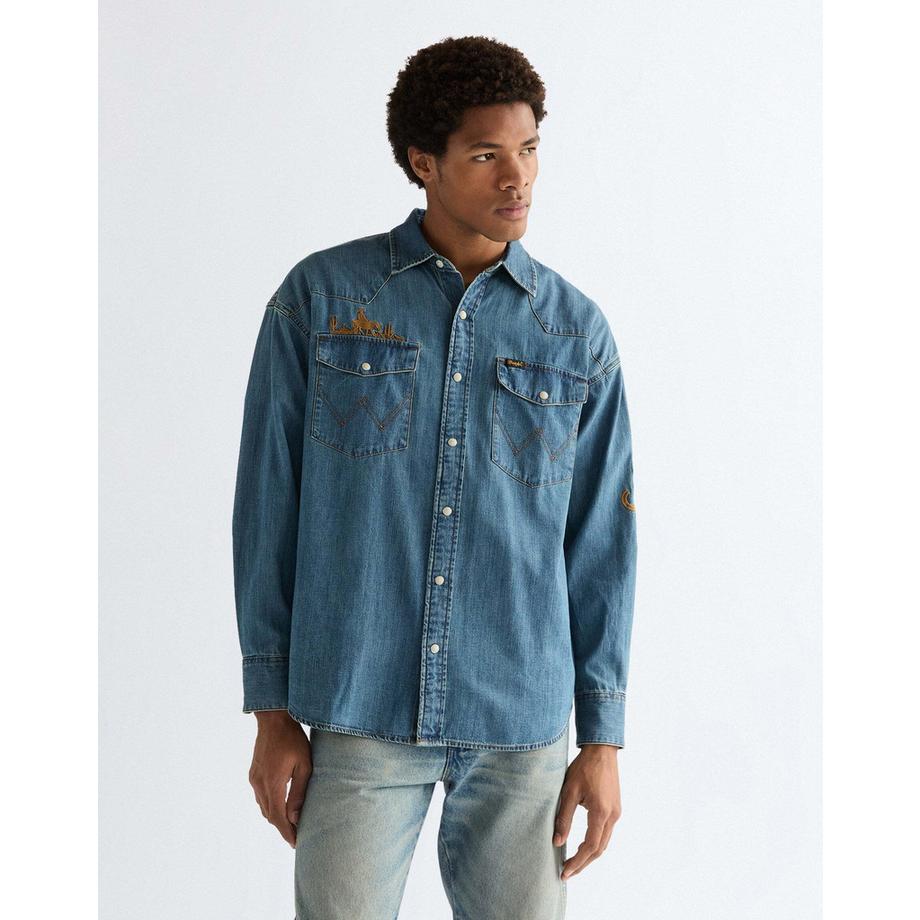 Jeanshemd Western