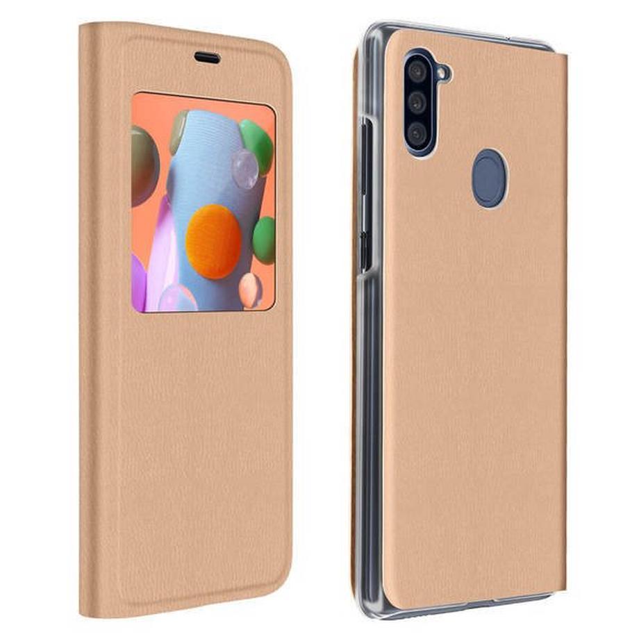 Avizar  View Cover Galaxy A11 Gold 