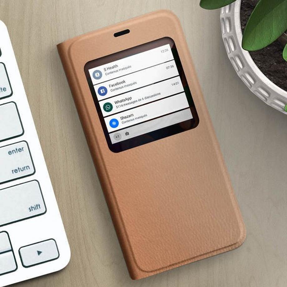 Avizar  View Cover Galaxy A11 Gold 