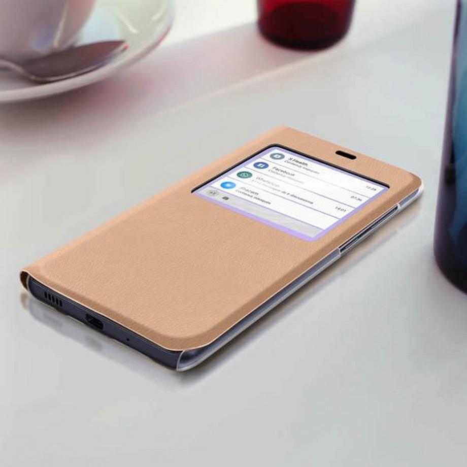 Avizar  View Cover Galaxy A11 Gold 