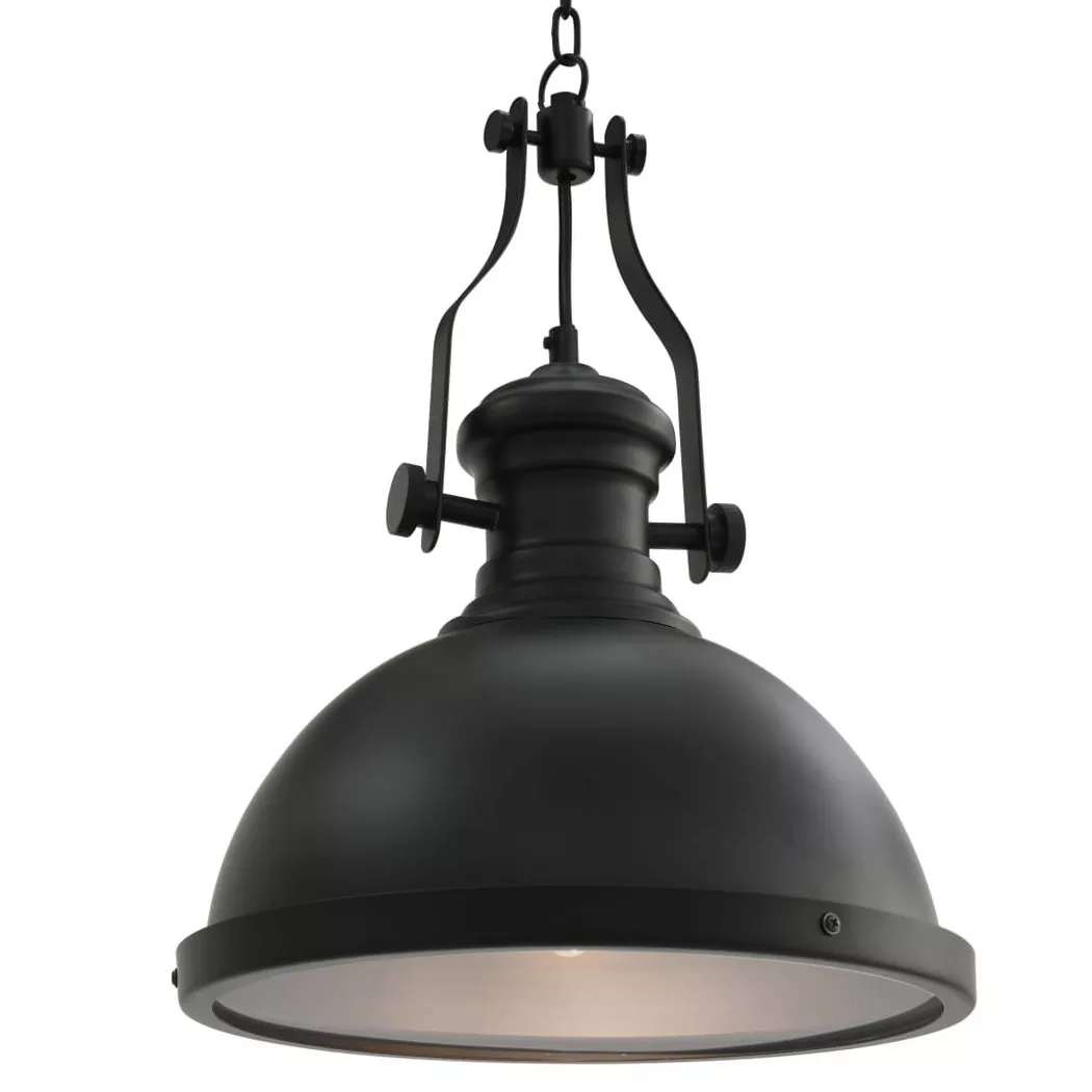 VidaXL – Deckenleuchte acryl, 60 cm, Schwarz