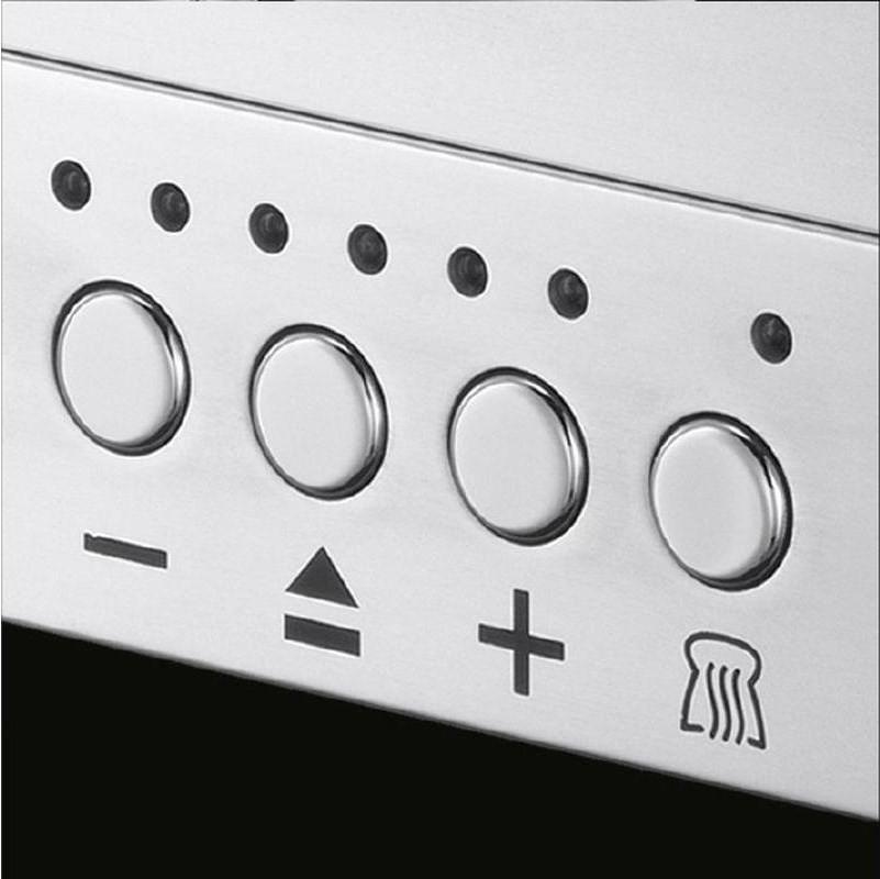 Russell Hobbs Tostapane a fessura lunga Elegance - Acciaio inox/Nero  