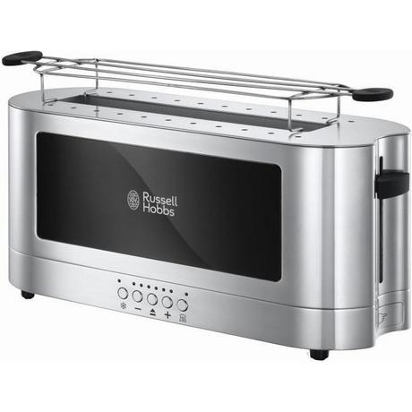 Russell Hobbs Elegance Langschlitz-Toaster - EdelstahlSchwarz  