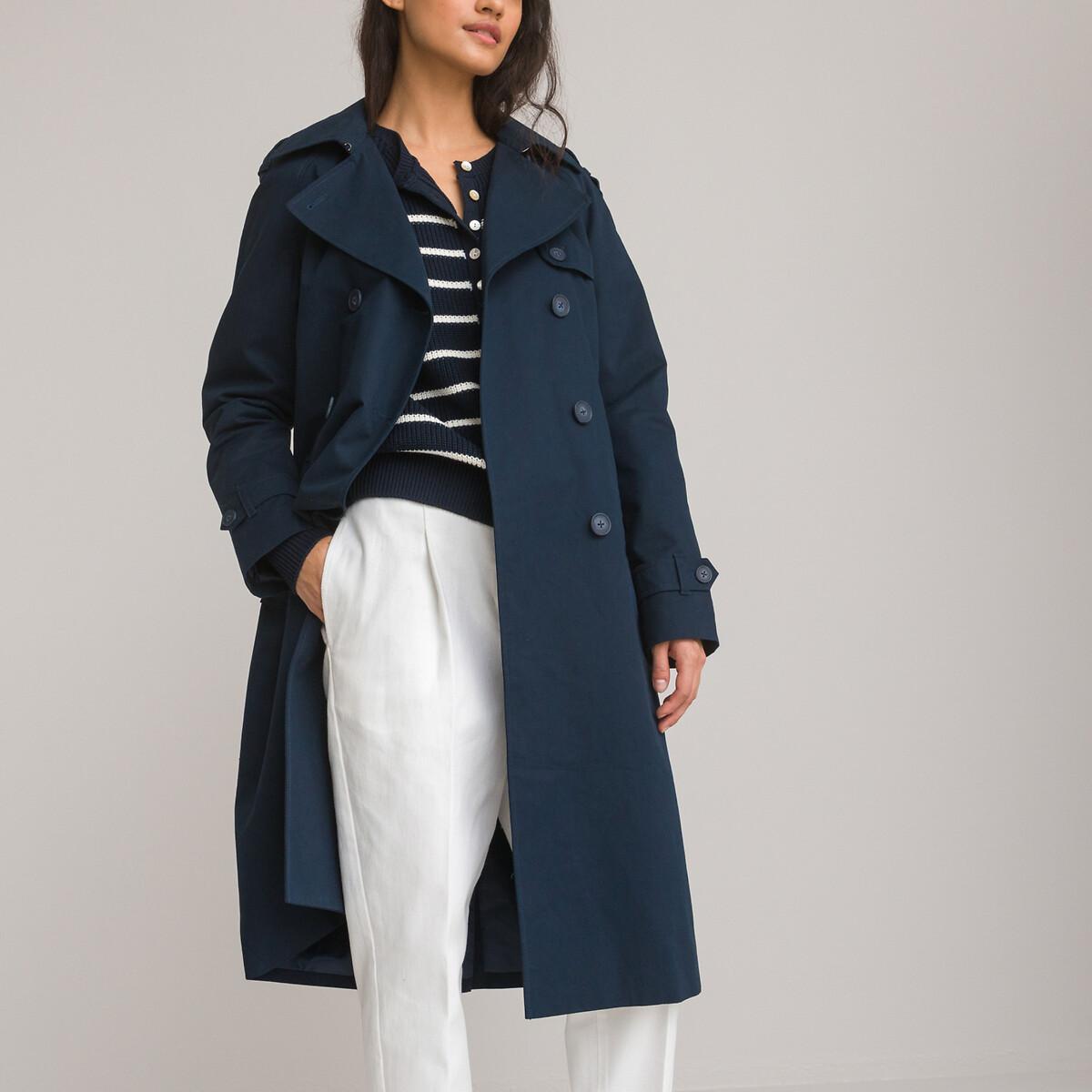 Image of Trenchcoat Signature Damen Blau 36