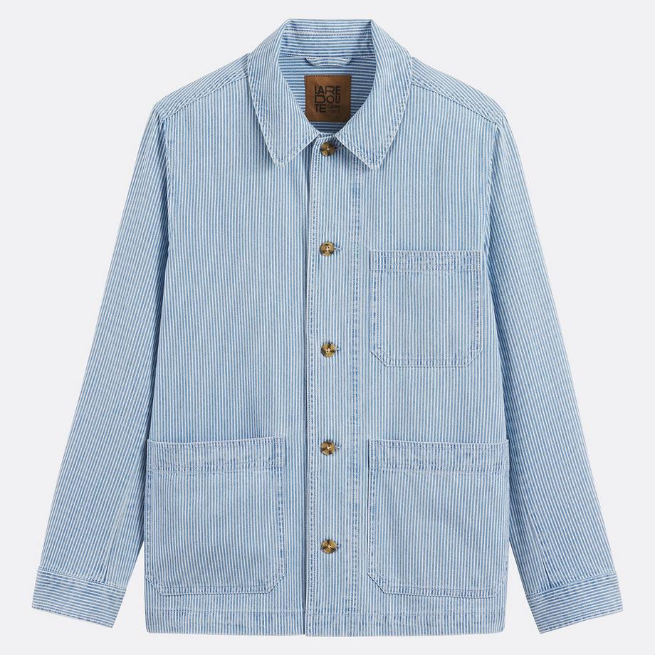 La Redoute Collections Veste Workwear en Jean Rayée  