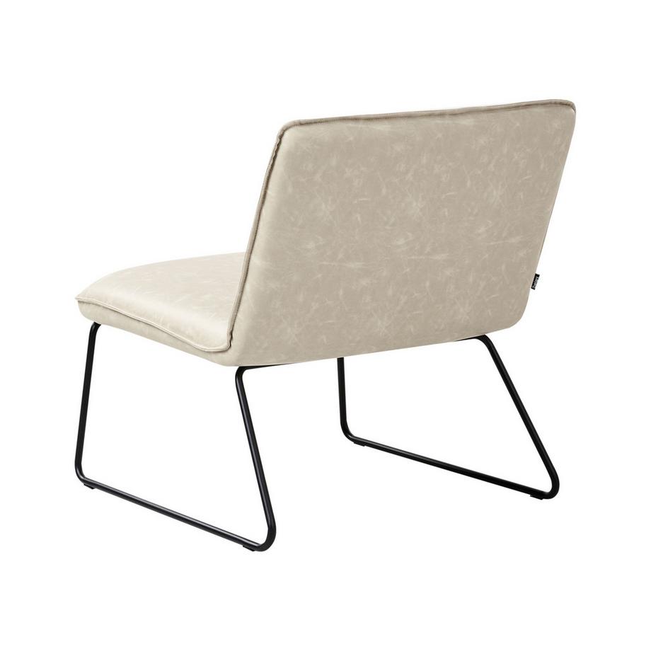 Beliani Fauteuil en Cuir PU Rétro COTULLA  