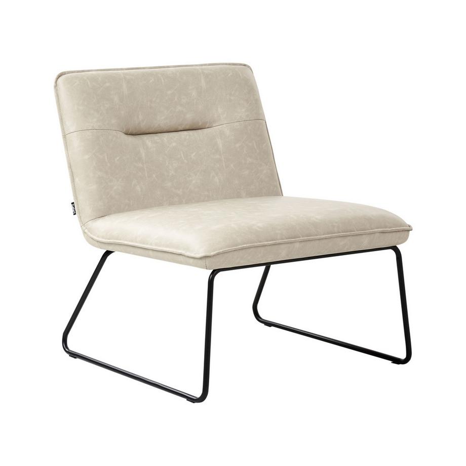 Beliani Fauteuil en Cuir PU Rétro COTULLA  
