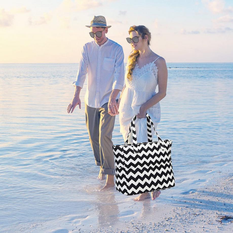 Only-bags.store Grosse wasserdichte Schultertasche mit Reissverschluss  