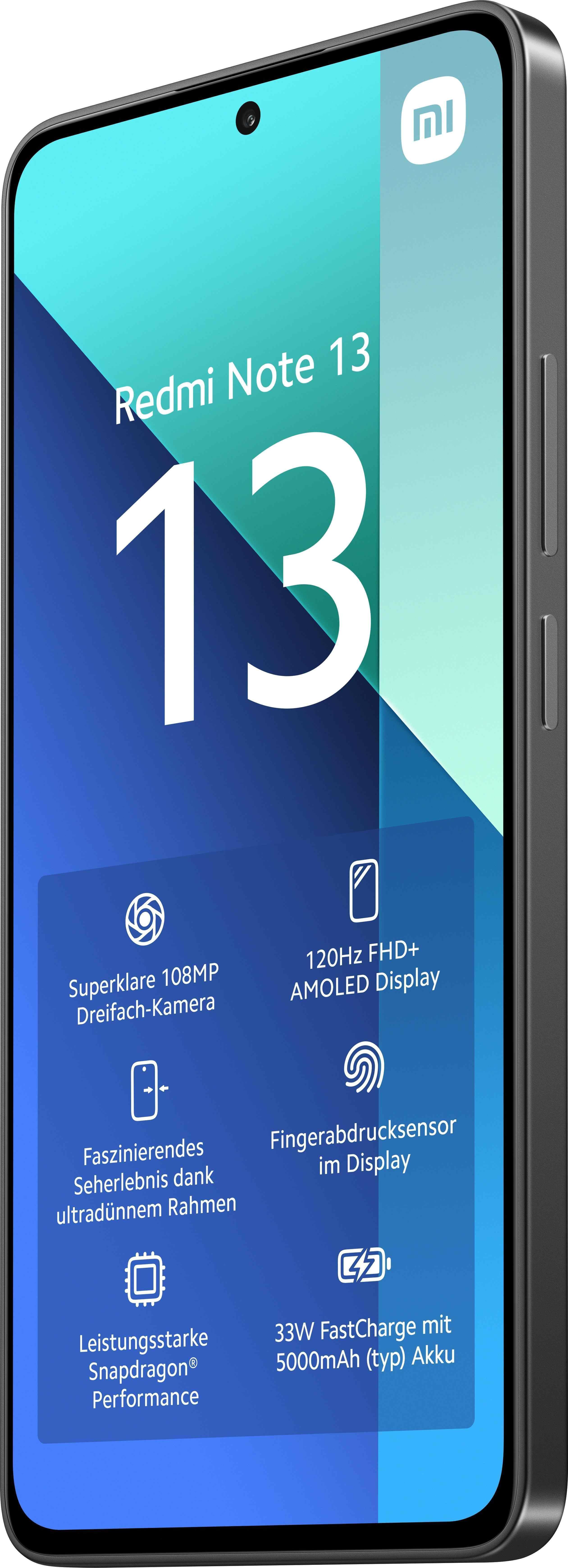 XIAOMI  Redmi Note 13 16,9 cm (6.67") Dual SIM ibrida Android 13 4G USB tipo-C 6 GB 128 GB 5000 mAh Nero 