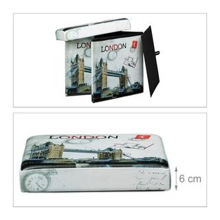 B2X Tabouret avec espace de rangement motif Trend  