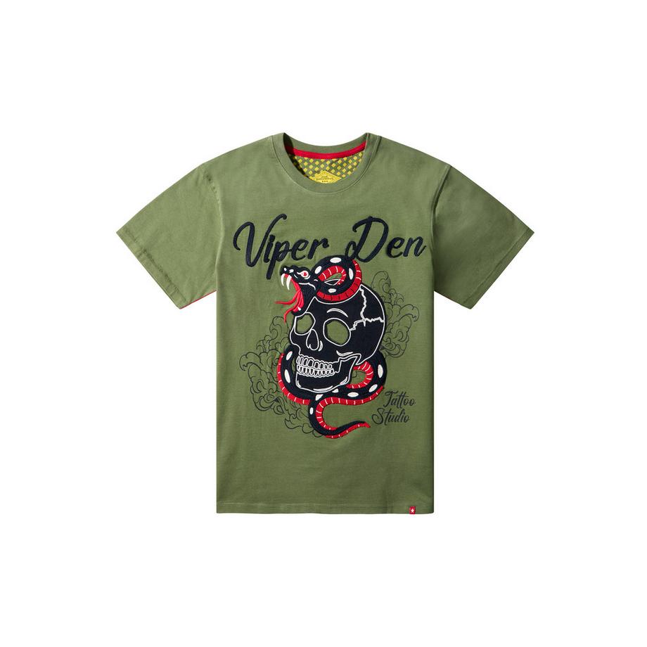 Joe Browns Besticktes Graphic-T-Shirt mit Totenkopf-Detail  