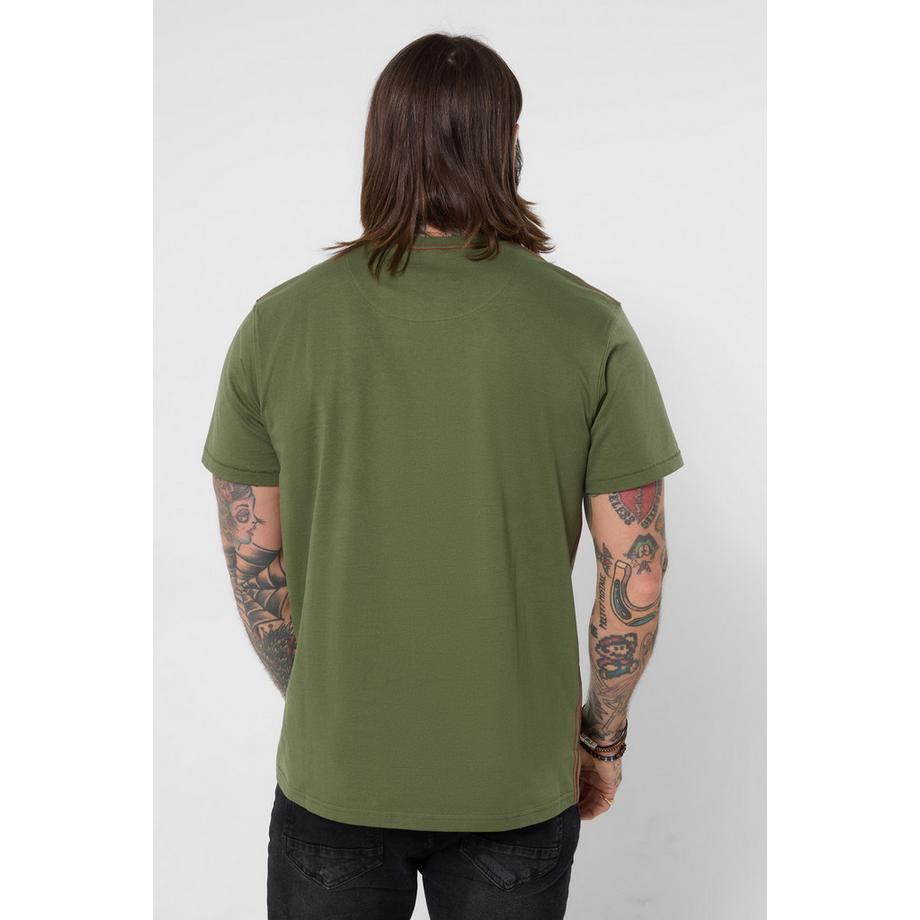Joe Browns Besticktes Graphic-T-Shirt mit Totenkopf-Detail  