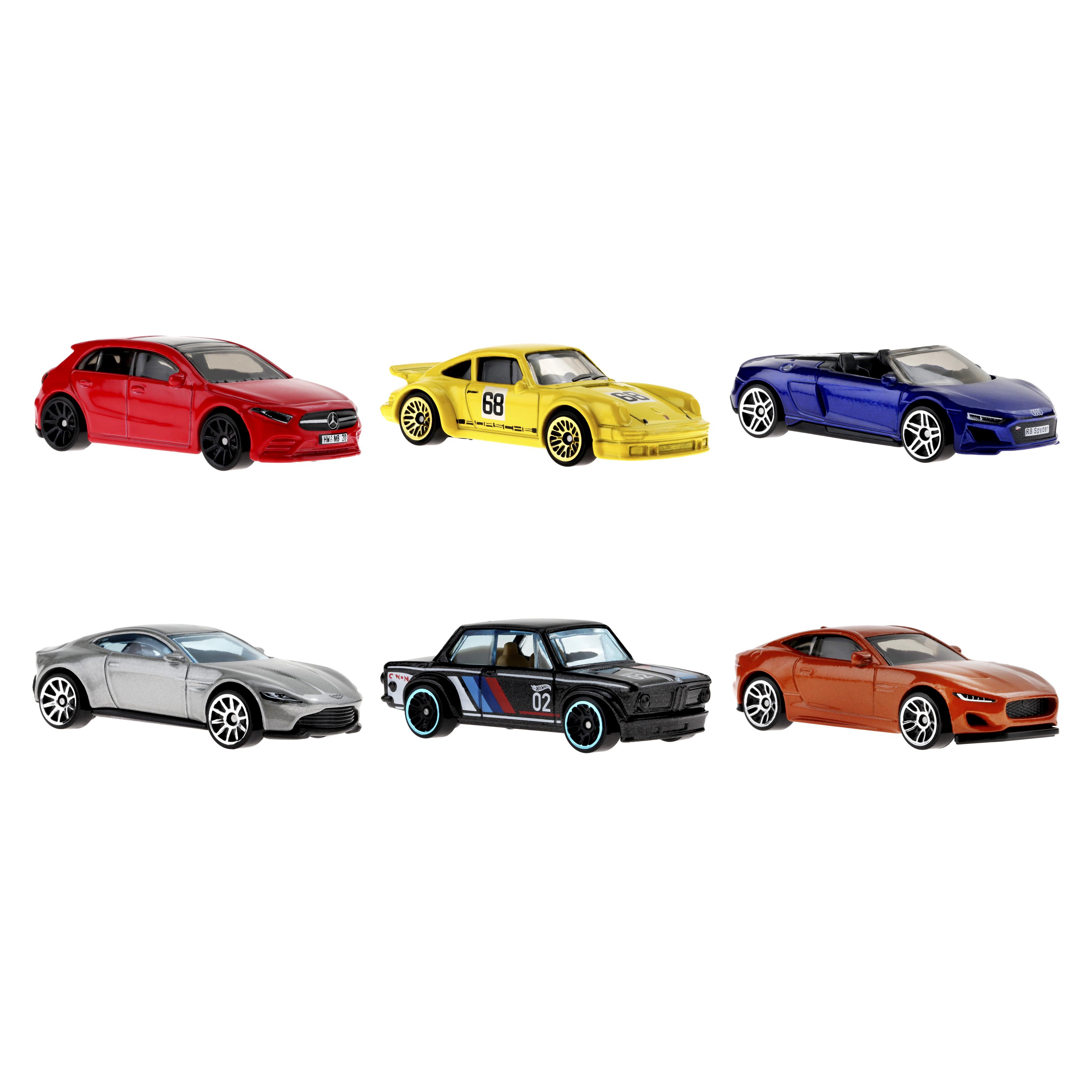 Hot Wheels  6er Pack European Car Culture (1:64) 